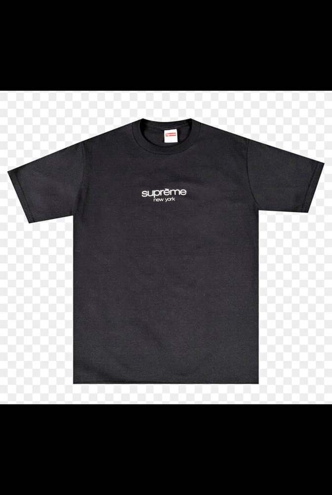 Supreme Classic Logo Tee 'Black'